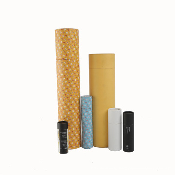 Custom Printing Brown Kraft Corrugated Paper Tube for Shipping